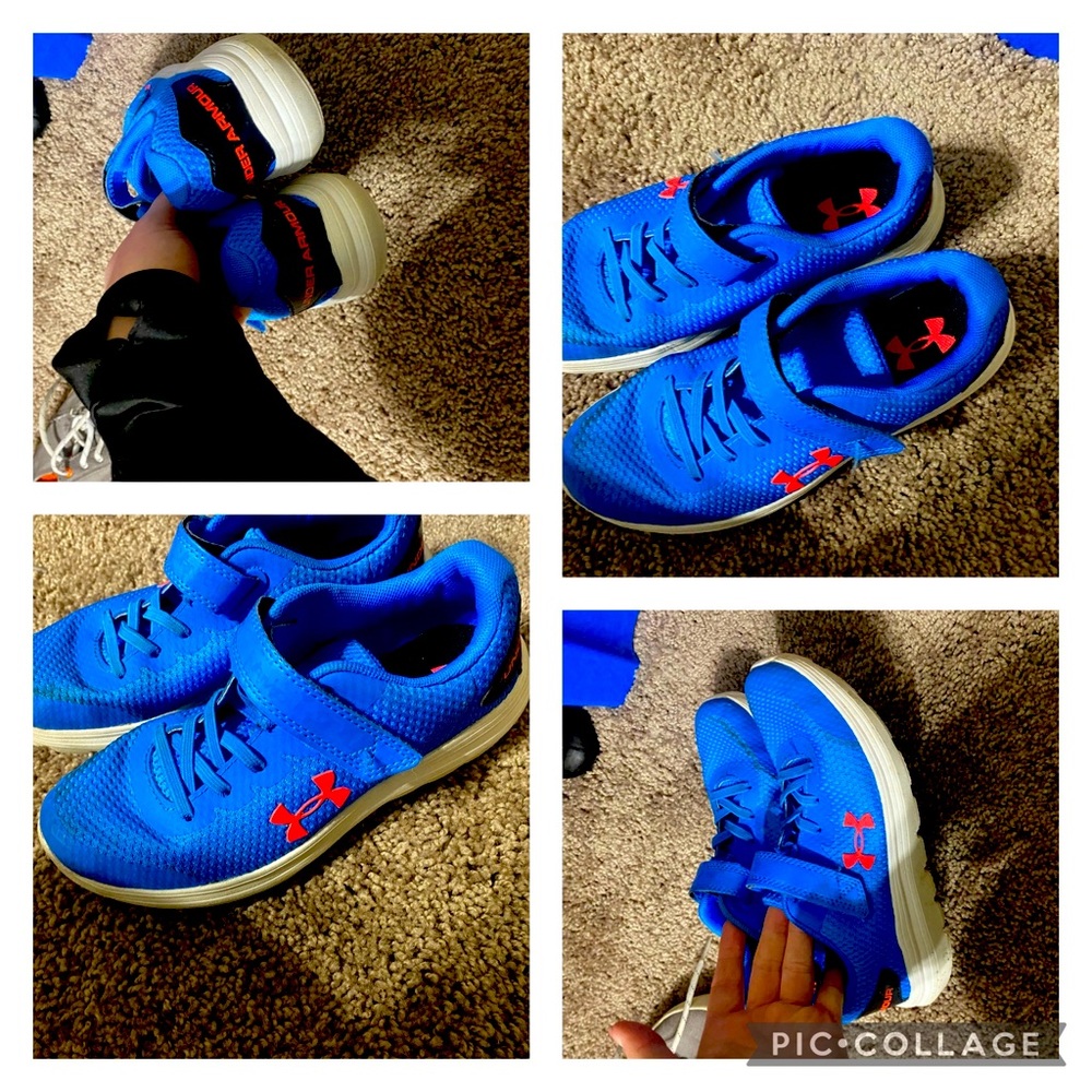 Boys UA shoes